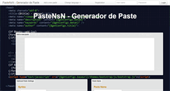 Desktop Screenshot of pastensn.com