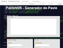 Tablet Screenshot of pastensn.com